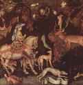 Видение св. Евстафия. 1436-1438 - 65 x 53 смДерево, темпераВозрождениеИталияЛондон. Национальная галерея