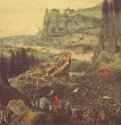 Самоубийство Саула - 156233,5 x 55 смДерево, маслоВозрождениеНидерланды (Фландрия)Вена. Художественно-исторический музей