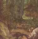 Русалки, поящие оленя. 1846 * - 69 x 40 смХолст, маслоРомантизм, бидермейерГермания и АвстрияМюнхен. Галерея Шака