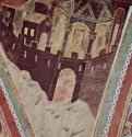 Верхняя церковь Сан Франческо в Ассизи: интерьер. 1280-1283 - Города Италии: Ассизи. Фреска. Ассизи. Сан Франческо, верхняя церковь. Совместная работа с мастерской Чимабуэ.