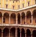 Палаццо Канчеллярия. Внутренний дворик. 1489-1517 - Города Италии: Рим.