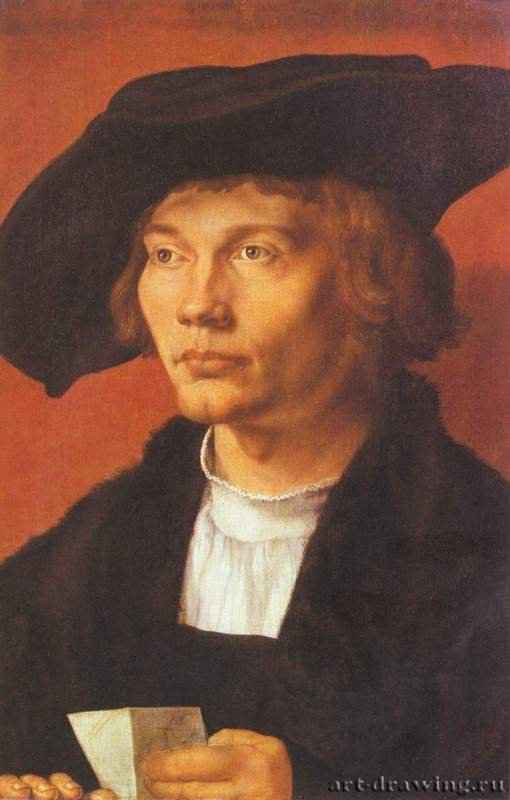 Портрет молодого человека (Бернхарта ван Рестена) - 152145,5 x 31,5 смДубВозрождениеГерманияДрезден. Картинная галерея